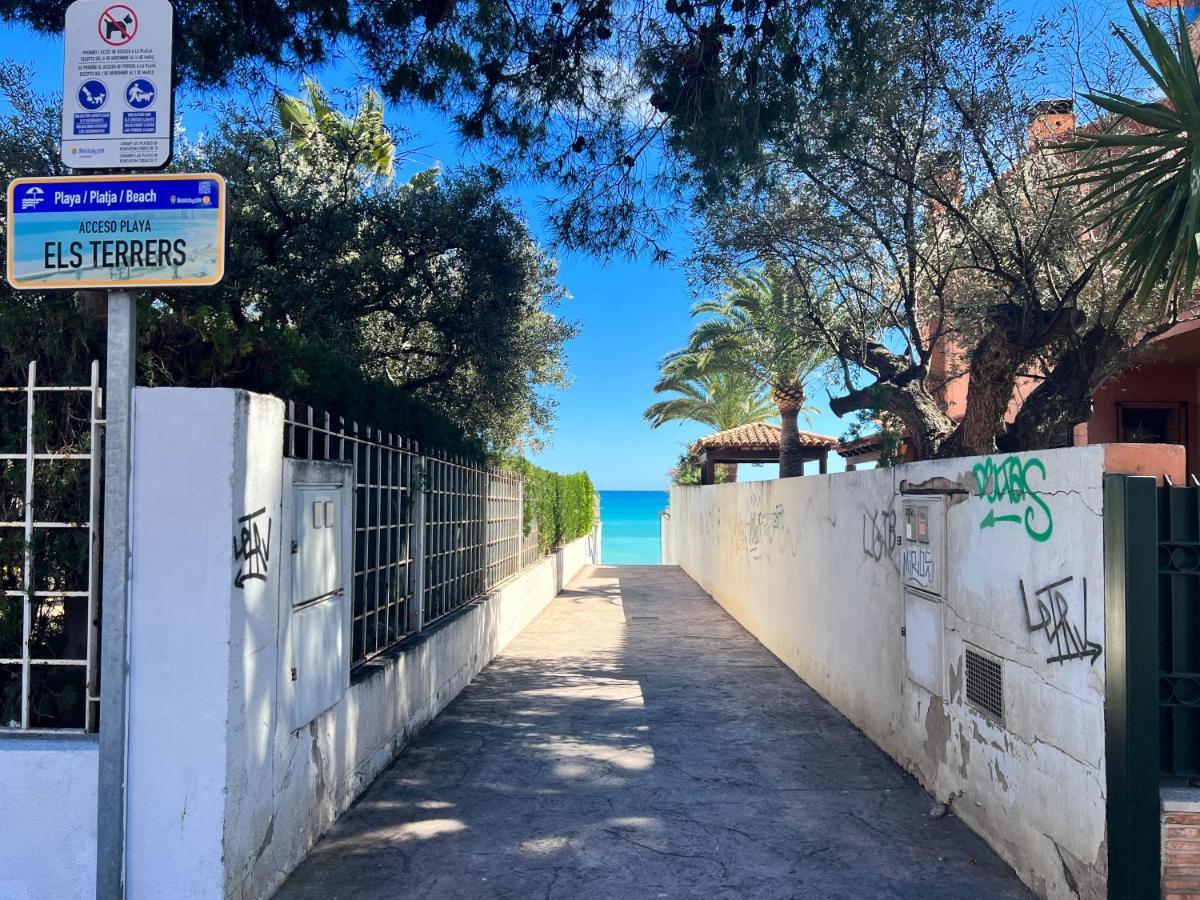 Ferienwohnung Private Garden 100 M From The Sea Benicàssim Exterior foto