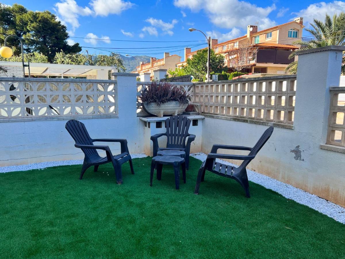 Ferienwohnung Private Garden 100 M From The Sea Benicàssim Exterior foto